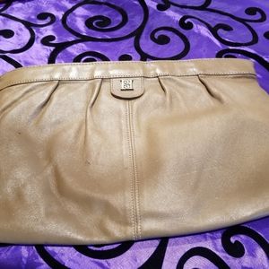 Taupe Clutch